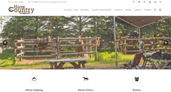 Desktop Screenshot of horsecountrycampground.com